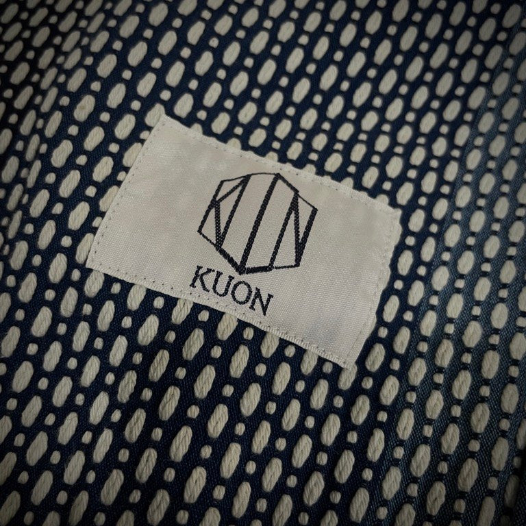 KUON SASHIKO COACH JACKET wagamama別注 刺し子刺繍コーチジャケット ブルゾン コート アウター クオン メンズ