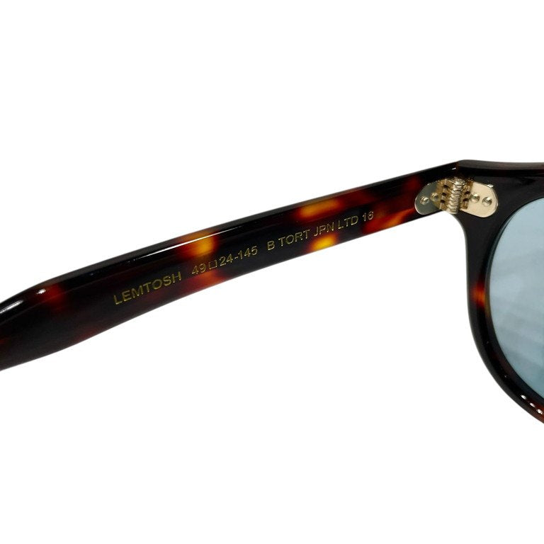 MOSCOT 24SS LEMTOSH 日本限定 B TORT JPN LTD 16 レムトッシュ ジャパンリミテッド アセテートウエリントンフレームチタンパッドサングラス ボストン 眼鏡 メガネ アイウェア モスコット メンズ レディース
