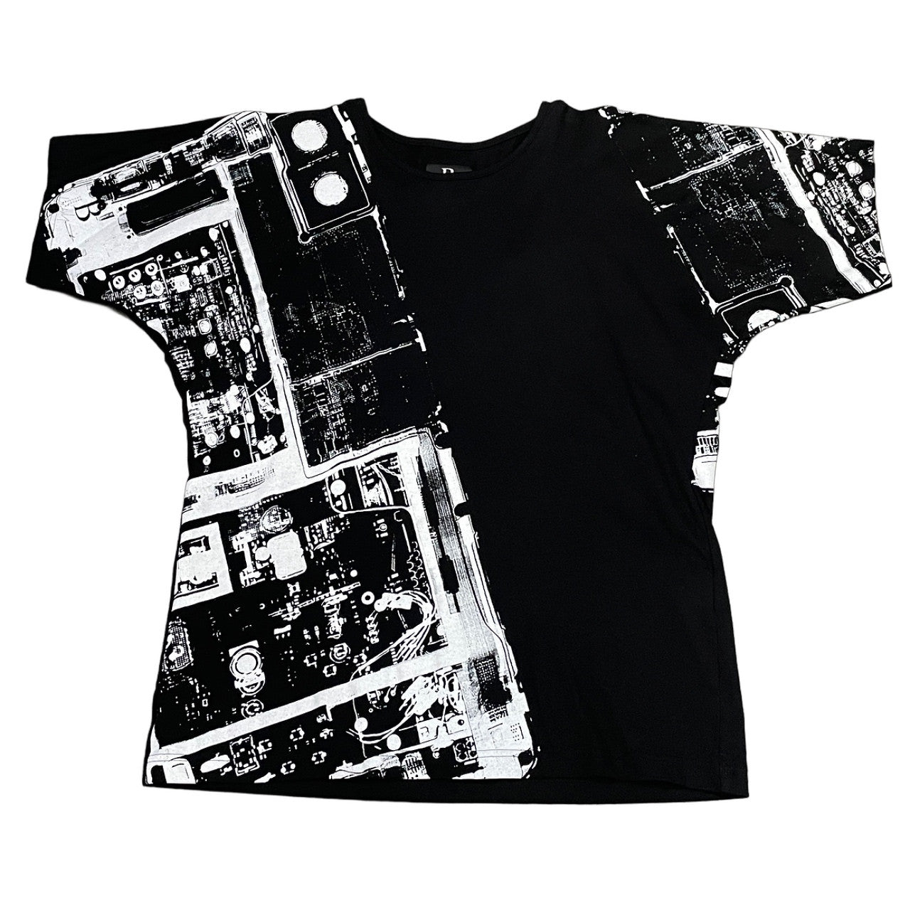 B Yohji Yamamoto 19SS 柄プリントキモノスリーブTシャツ カットソー Tee T-shirt トップス ビー ヨウジヤマモト メンズ レディース ユニセックス