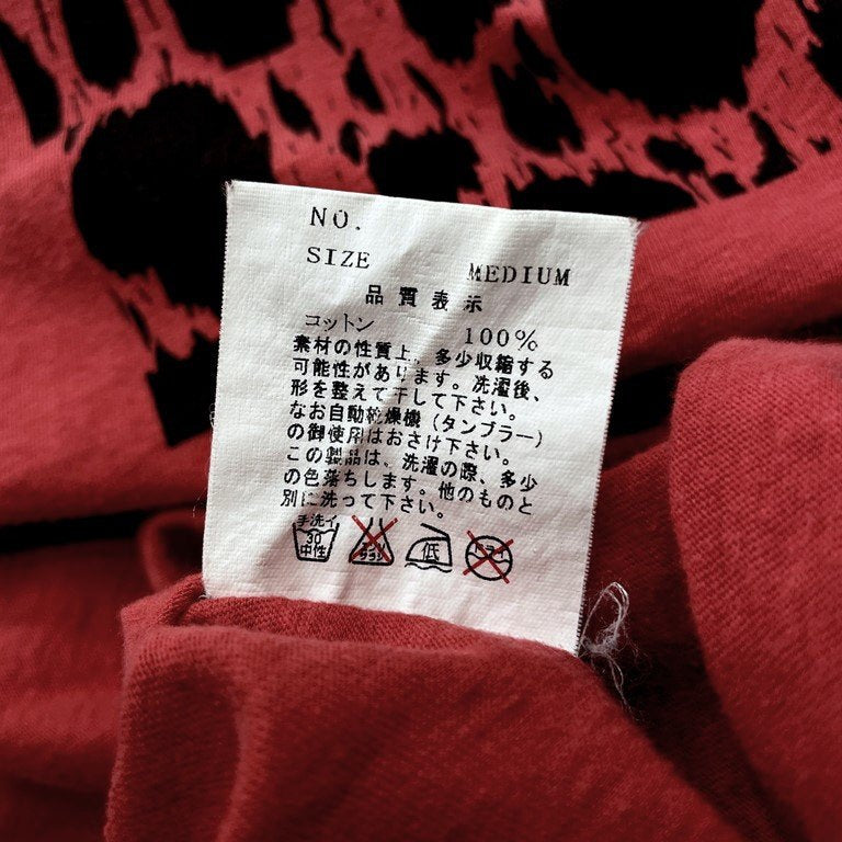 UNDERCOVERISM 03SS レオパードロゴプリント空環ノースリーブカットオフTシャツ カットソー Archive SCAB期 トップス アンダーカバー アンダーカバイズム メンズ