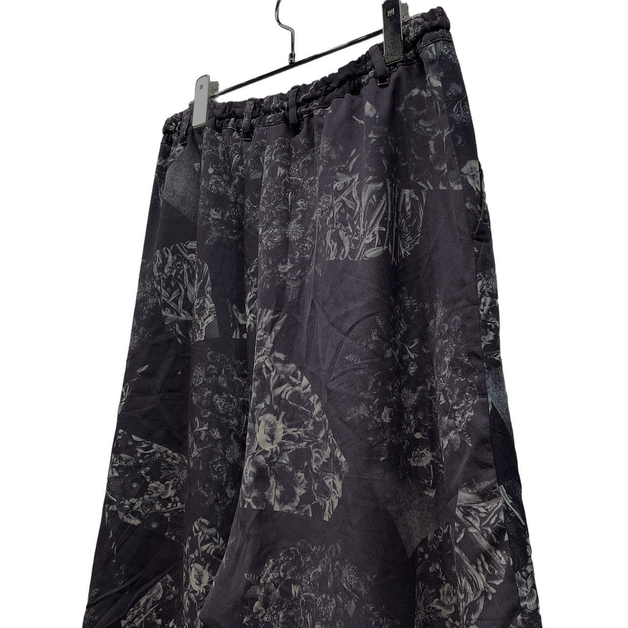 Ground Y 18SS Nicolai Bergmann フラワープリントサルエルワイドハーフパンツ ボトムス 花 Yohji Yamamoto グラウンドワイ ヨウジヤマモト ニコライバーグマン メンズ レディース ユニセックス