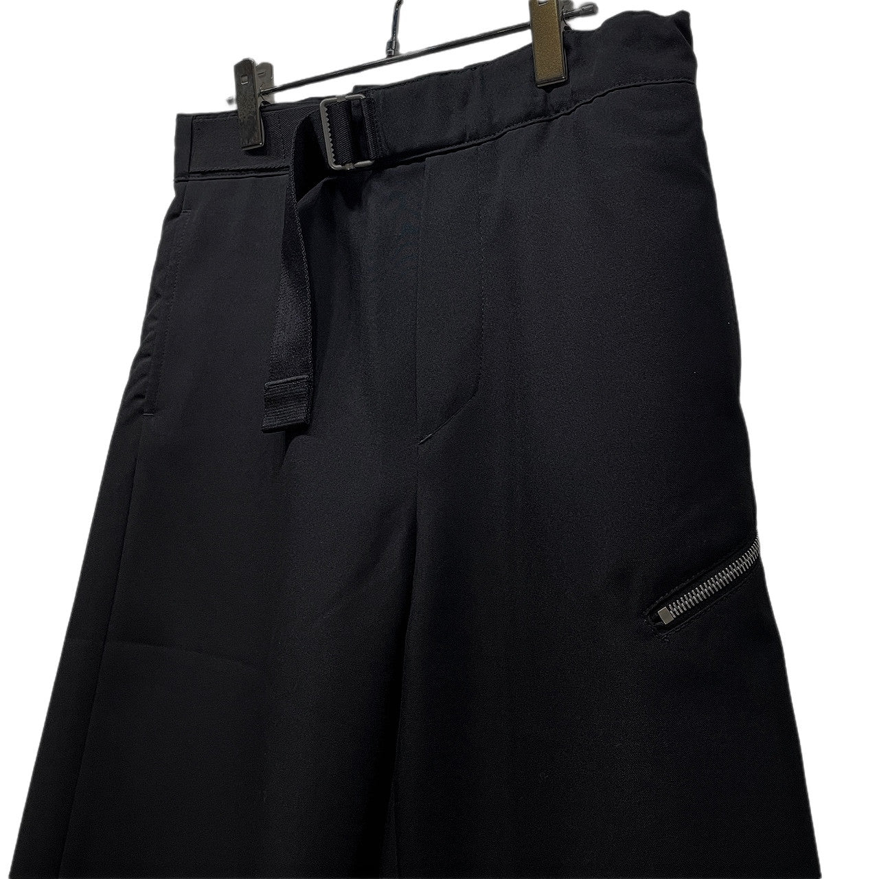 OAMC 24SS Regs Short ポリエステルトロピカルジップデザインウエストベルトショーツ ハーフパンツ ボトムス OVER ALL MASTER CLOTH  メンズ