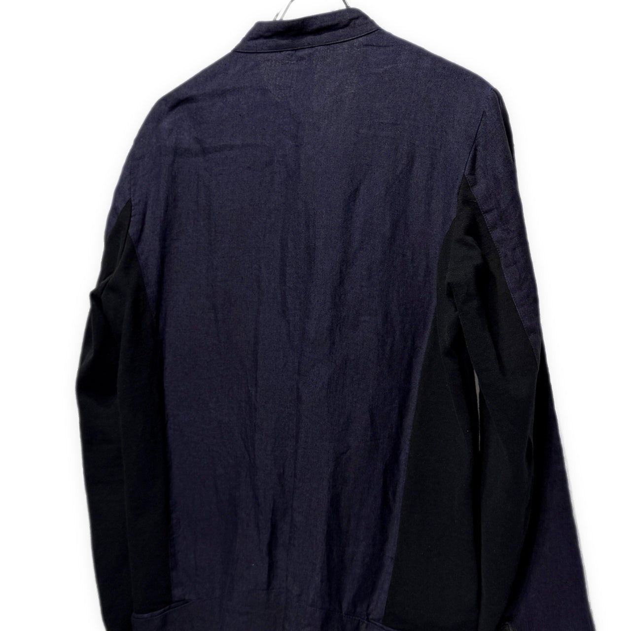 [r] LA PROVOCAZIONE ETERNA 16SS COMBI RIDERS JACKET リネンジャージー切り替えライダースジャケット ブルゾン コート アウター RIP VAN WINKLE リップヴァンウィンクル メンズ