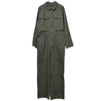 Nigel Cabourn × ELEMENT HBT切り替えバックロゴプリントジップアップジャンプスーツ つなぎ オールインワン オーバーオール パンツ アウター ナイジェルケーボン エレメント メンズ