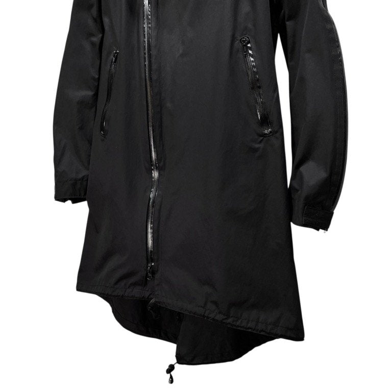 nude:masahiko maruyama 21AW WATER REPELLENT Military Coat 塩縮撥水加工コットンナイロンツイル止水ジップモッズコート ファスナー ジャケット パーカ ブルゾン アウター 定価86,900円 NU-1482 ヌード マサヒコマルヤマ メンズ