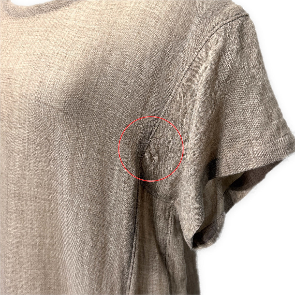 robe de chambre COMME des GARCONS 97SS サマーウールロングワンピース Archive 90s トップス 半袖 現コムコム コムデギャルソン レディース