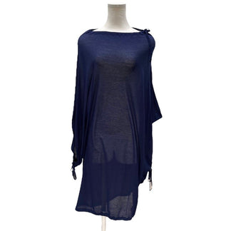 B Yohji Yamamoto 21SS 天竺ドルマンスリーブドローストリングカットソー Tシャツ トップス ビー ヨウジヤマモト レディース