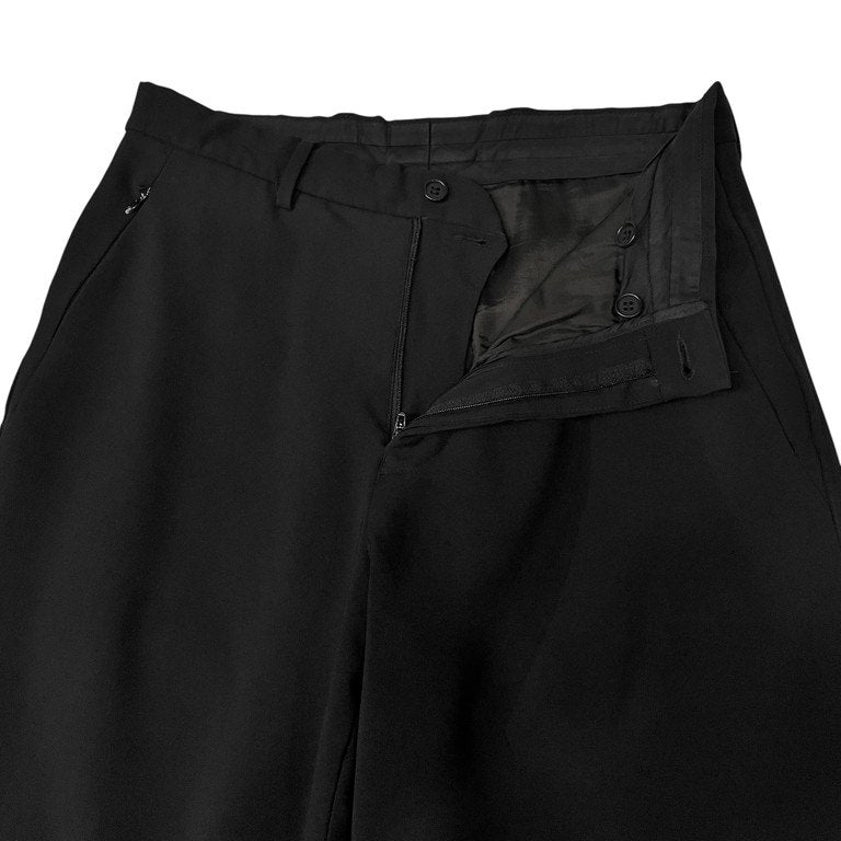 EMPORIO ARMANI ポリエステルギャバジン中綿ストレッチジップパンツ Archive 90s ボトムス エンポリオアルマーニ メンズ