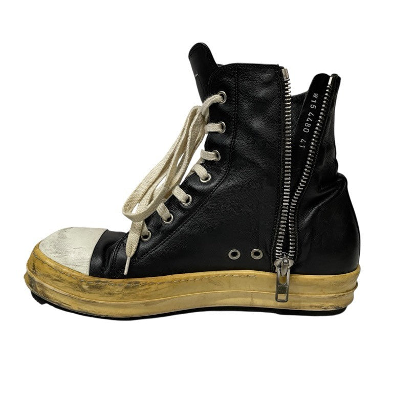 Rick Owens 15AW Ramones sneakers ラモーンズスニーカー 靴 シューズ  ハイカット レザー size 41 リックオウエンス メンズ