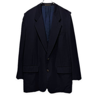 COMME des GARCONS HOMME 92SS ウールギャバジン袖山タックデザイン2Bテーラードジャケット ブレザー ブルゾン コート アウター Archive 90s コムデギャルソンオム メンズ