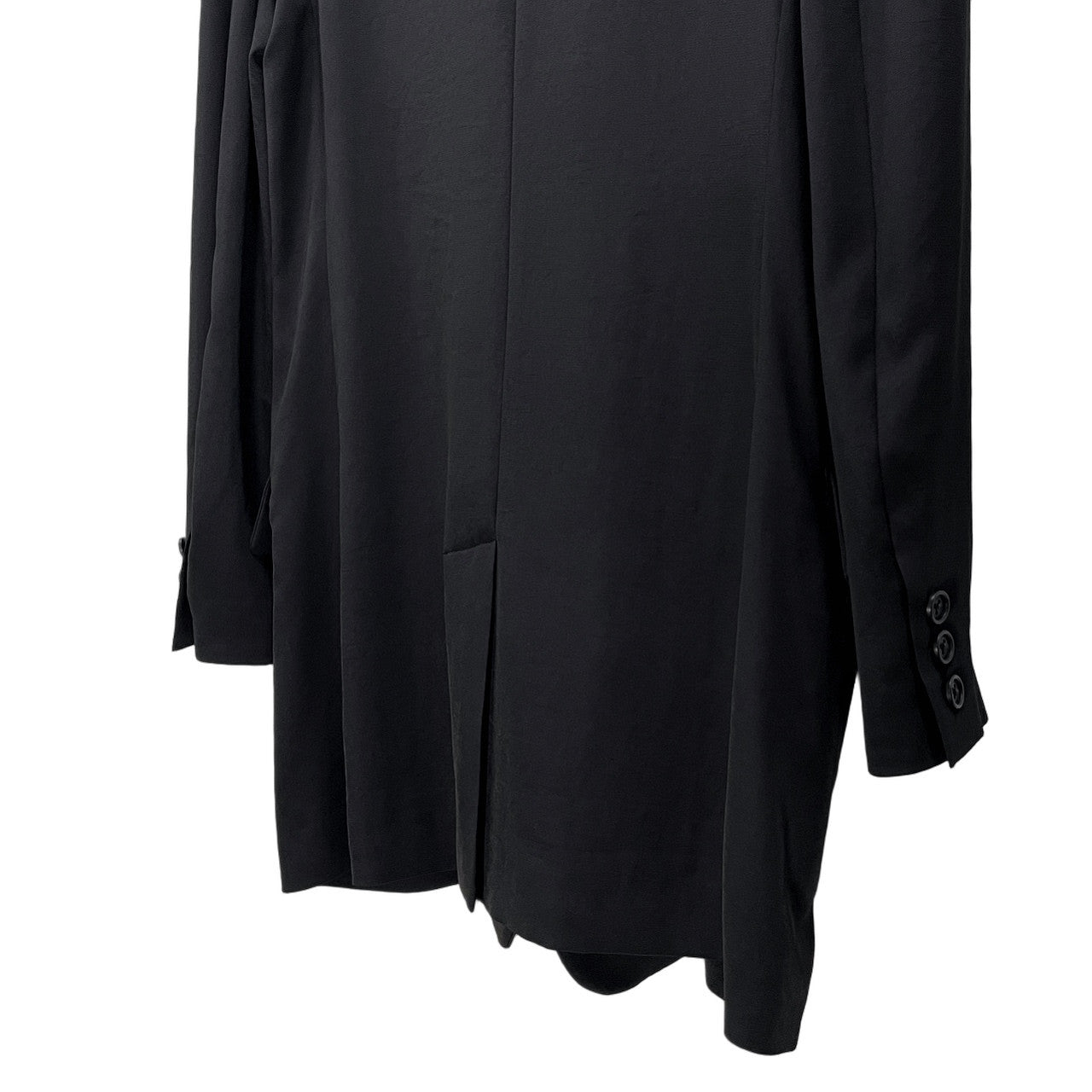 Y's for men 25SS TA TUXEDO TURN BACK COLLAR JACKET トリアセテートポリエステル袖裏地ストライプターンバックカラー3Bテーラードジャケット ブルゾン コート アウター Yohji Yamamoto Pour Homme ヨウジヤマモト メンズ