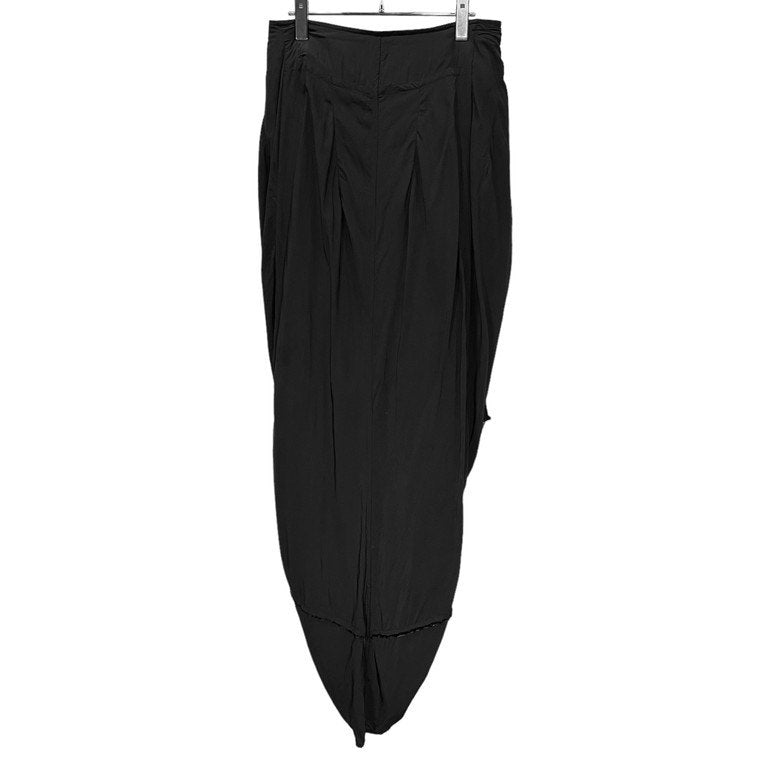 JULIUS 24SS SILK BANBOO CLOTH PRIEST LONG SKIRT レーヨンシルクバンブークロスカットオフプリーストロングスカート 巻き ラップ パンツ ボトムス 857SKU1 定価104,500円