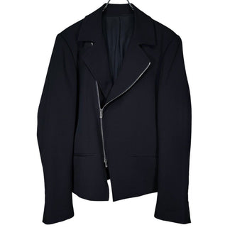 FUMITO GANRYU 25SS Spencer Riders Jk ウールギャバジンスペンサーライダースジャケット ブルゾン コート アウター Fu13-Ja-01 定価74,800円 フミトガンリュウ メンズ