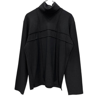 Y's for men ピンチシームウールタートルネックニットセーター ハイネック つまみ縫い 格子柄 トップス チェック Archive 90s Yohji Yamamoto Pour Homme ヨウジヤマモトプールオム ワイズフォーメン メンズ