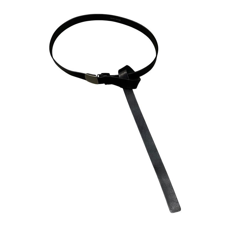 Ground Y メタルバックルフリーサイズロングレザーベルト 小物 Yohji Yamamoto グラウンドワイ ヨウジヤマモト メンズ レディース ユニセックス