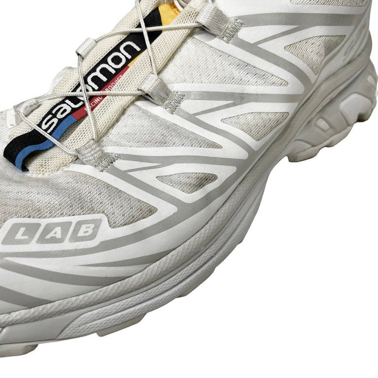 salomon XT-6 ADV WHITE WHITE LUNAR ROCK ローカットクイックレーススニーカー シューズ 靴 クツ 412529 サロモン 27.5cm メンズ