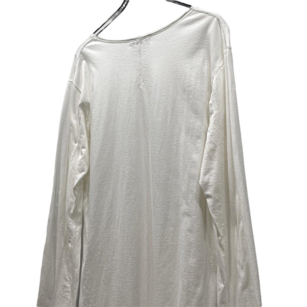 Yohji Yamamoto Pour Homme 19AW 天竺サイドスリットカットオフロングスリーブTシャツ カットソー Tee T-shirt 裁ち切り 長袖 トップス ヨウジヤマモトプールオム メンズ