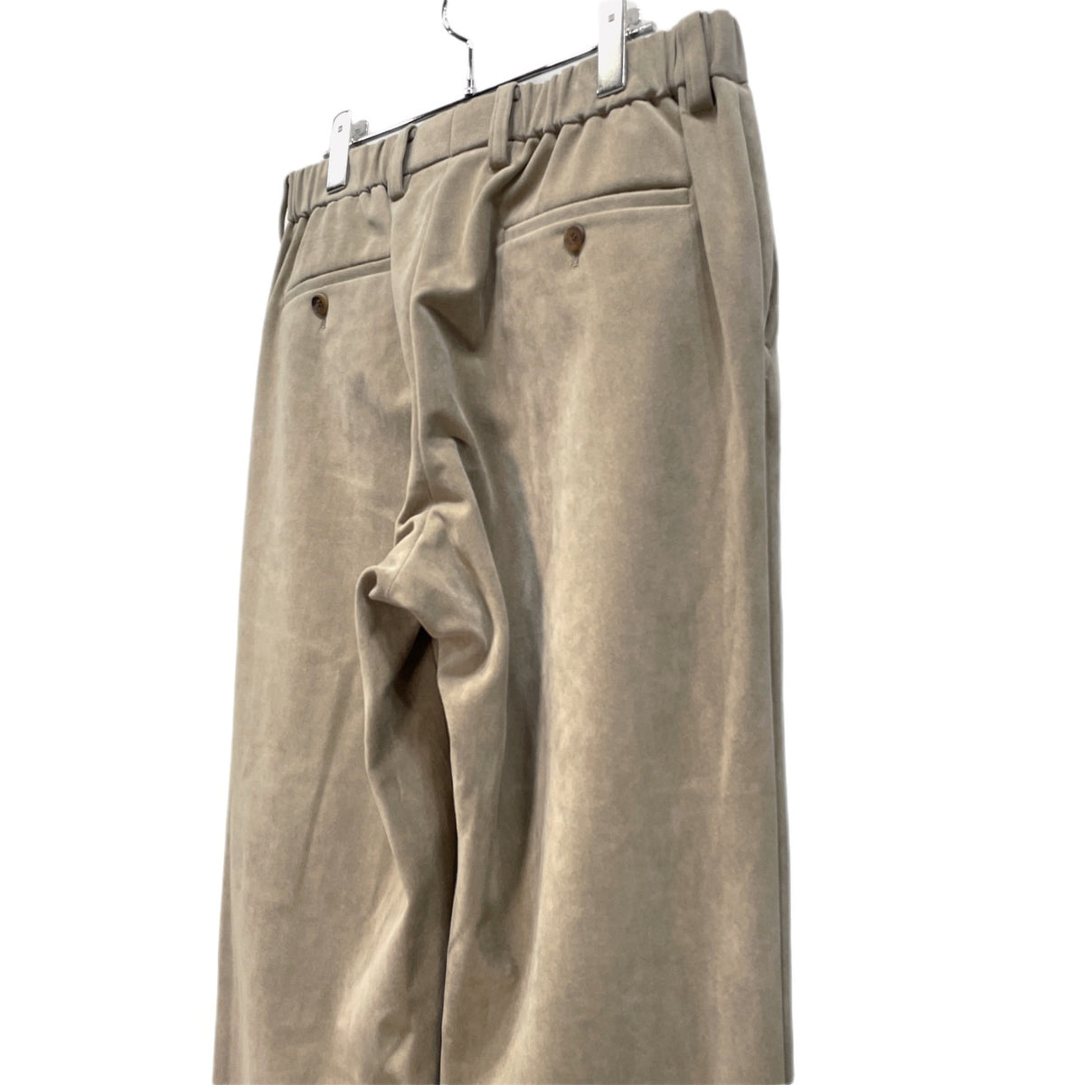 ISSEY MIYAKE MEN 18AW ウエストゴムシャーリングベロアテーパードイージーパンツ ボトムス ベルベット イッセイミヤケ メンズ