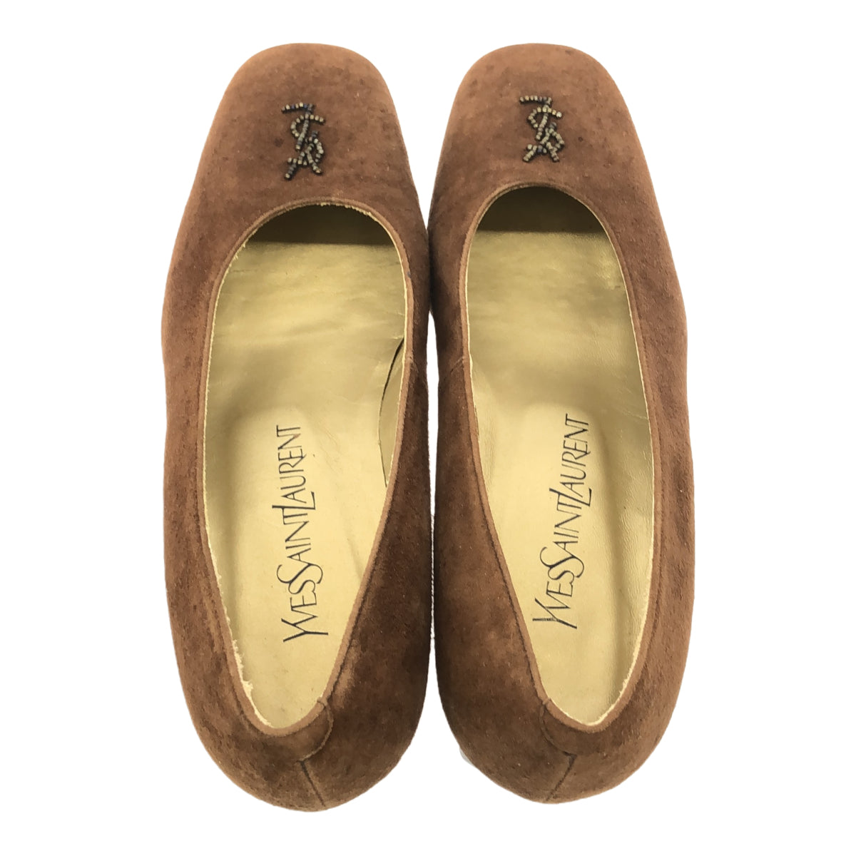 YVES SAINT LAURENT YVES SAINT LAURENT パンプス ビーズ刺繍 36