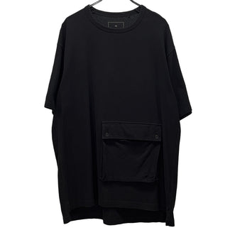 Y-3 24SS CREPE JERSEY SHORT SLEEVE POCKET TEE クレープジャージーポケットドッキングカットソー Tシャツ Tee T-shirt 半袖 トップス 定価28,050円 ワイスリー ヨウジヤマモト アディダス メンズ レディース ユニセックス