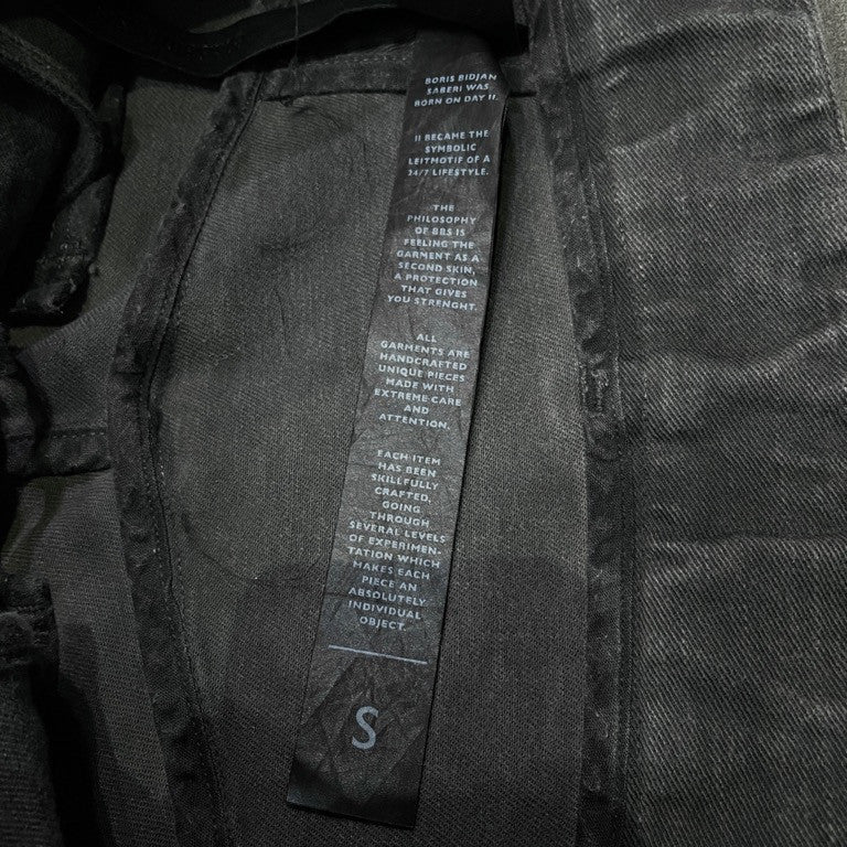 Boris Bidjan Saberi 16AW P13TF RESIN DYED DARK GREY レジンダイタイトフィットパンツ ストレッチスキニージーンズ ボトムス ボリスビジャンサベリ メンズ