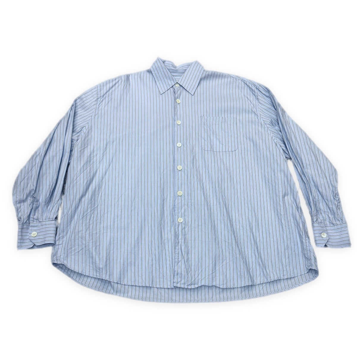 OUR LEGACY 24AW BORROWED SHIRT BIG DADDY STRIPE OXFORD ストライプコットンオックスフォードオーバーサイズシャツ ブラウス トップス M4242BBD アワーレガシー メンズ