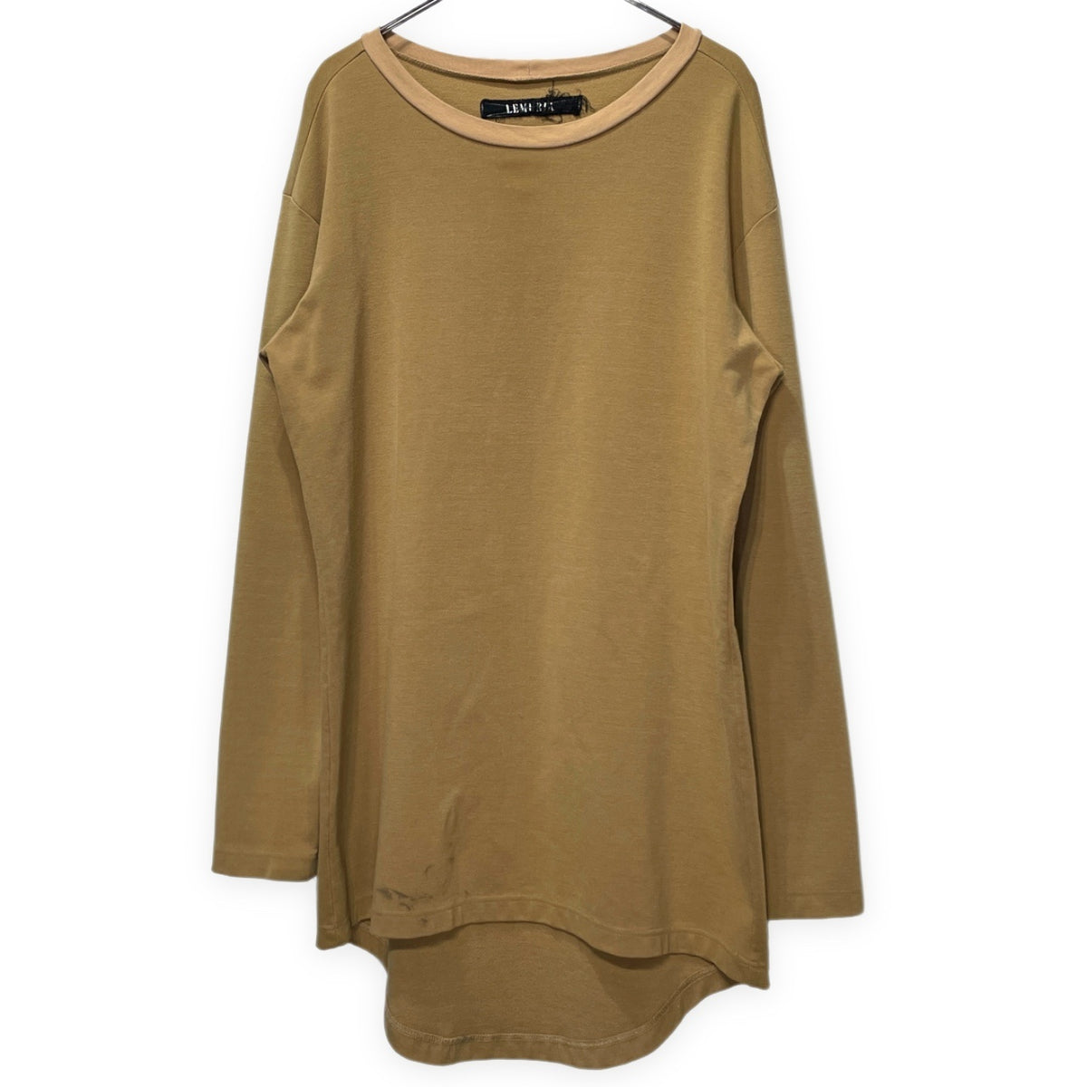 LEMURIA FLOWING LONG SLEEVE TOP / STRETCH PUNCH ROME オーバーサイズストレッチカットソー Tシャツ Tee T-shirt トップス レムリア メンズ