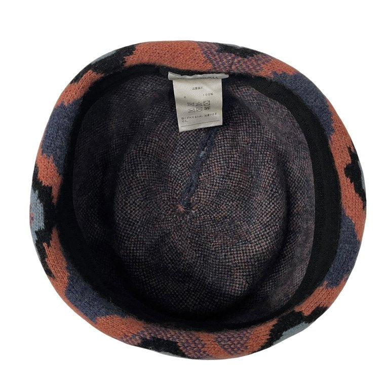 Vivienne Westwood オーブロゴ総柄ニットキャップ ベレー 帽子 ハット 小物 ヴィヴィアンウエストウッド レディース メンズ ユニセックス