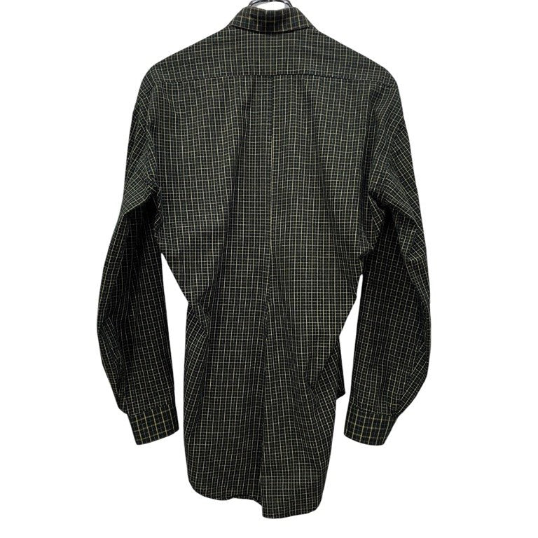 Christopher Nemeth 変型チェック立体裁断レギュラーカラーシャツ ブラウス トップス Archive 80s 90s クリストファーネメス メンズ レディース ユニセックス