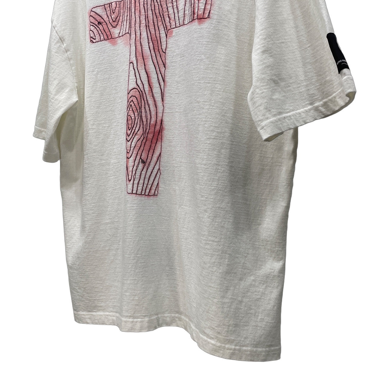 TALKING ABOUT THE ABSTRACTION 25SS SMOUDGE T-SHIRT バッククロス刺繍ギタープリントTシャツ カットソー Tee T-shirt トップス 未使用タグ付き NPT-T-007 定価24,200円 TATA トーキングアバウト ジ アブストラクション