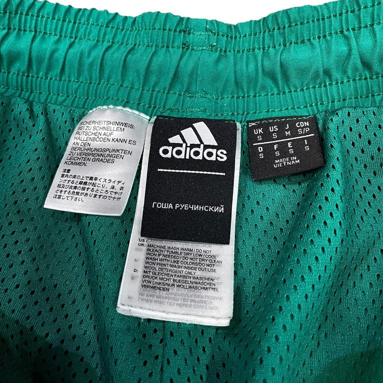 NEXT51｜D.F.L｜Gosha Rubchinskiy ×adidas 18AW POGGNRプリントサイドラインパンツ Woven pants  ゴーシャラブチ