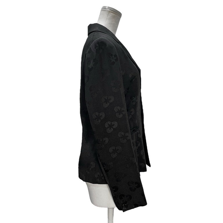 robe de chambre COMME des GARCONS 03AW ポリエステルレーヨンフラワージャカード3Bテーラードジャケット 花柄 総柄 Archive 現コムコム コート アウター コムデギャルソン レディース