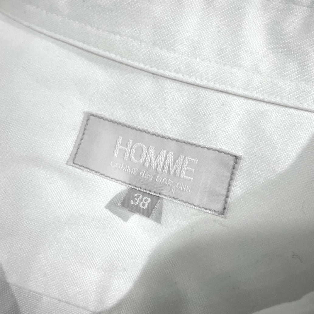 COMME des GARCONS HOMME コットンオックスフォードレギュラーカラーシャツ ブラウス トップス Archive 80s デカオム コムデギャルソンオム メンズ