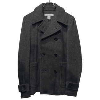 COMME des GARCONS SHIRT 15AW 圧縮ウールハンドペイントグラデーションピーコート Pコート ブルゾン ジャケット アウター Archive コムデギャルソン シャツ メンズ