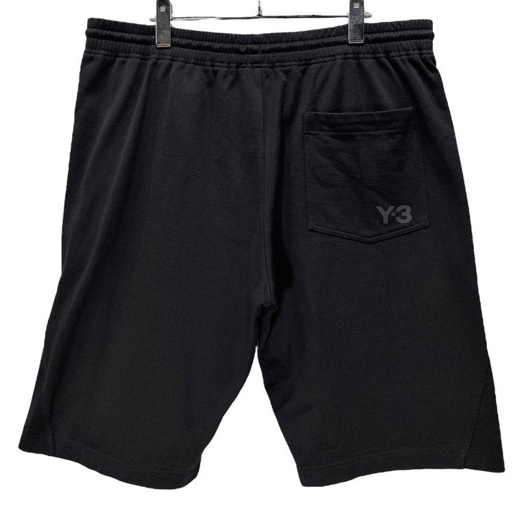 Y-3 ロゴプリントジップポケットスウェットイージーハーフパンツ ショーツ ボトムス Yohji Yamamoto adidas ワイスリー ヨウジヤマモト アディダス メンズ