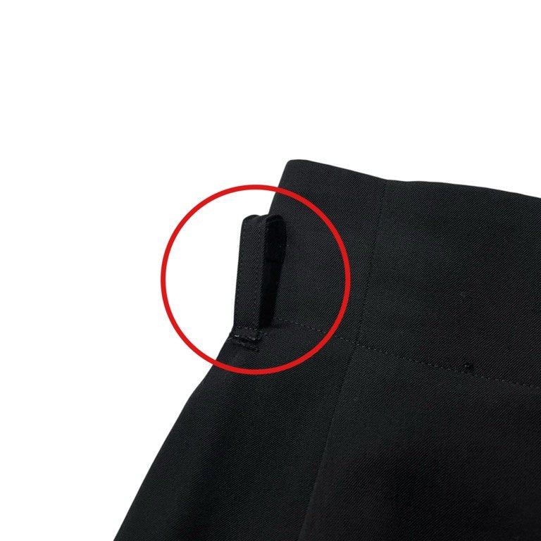 tricot COMME des GARCONS 88SS ウールギャバジンラップデザインアシンメトリーロングスカート Archive 80s ボトムス トリコ コムデギャルソン レディース