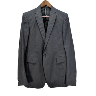Carol Christian Poell 2016 DEAD END GM/2621 BRUCH/9 CHAIN-SEAM ONE-PIECE DEAD END 1 BUTTON JACKET チェーンシームワンピースパターンレターポケット1Bテーラードジャケット