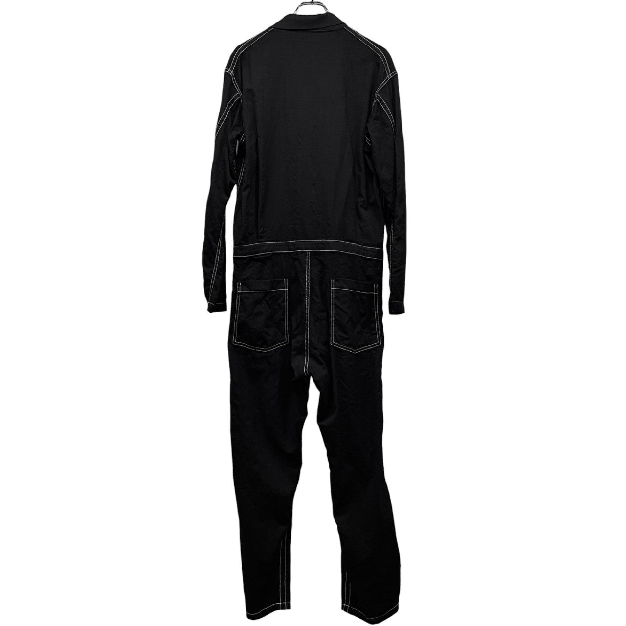 sulvam 21AW ウールギャバジンジャンプスーツ シワギャバ つなぎ オーバーオール ジャケット パンツ アウター SO-Y03-150 サルバム メンズ