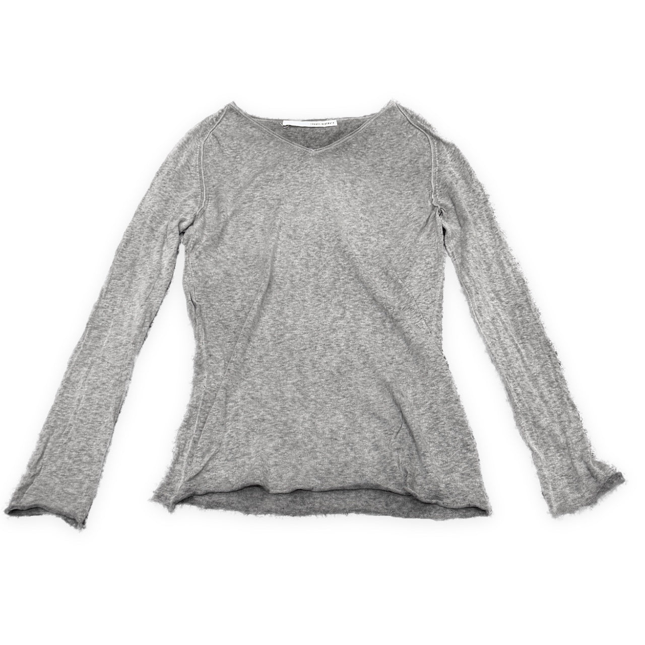 ISABEL BENENATO 14SS コットンリネンVネックサマーニットセーター トップス カットソー Tシャツ イザベルベネナート メンズ