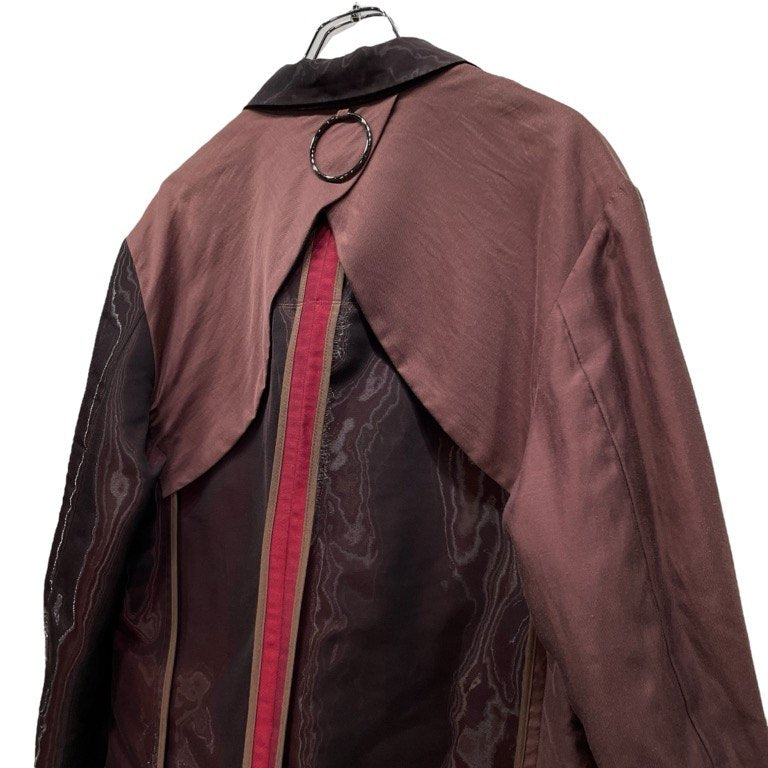 JUVENILE HALL ROLLCALL インサイドアウトアシンメトリーテーラードジャケット 切替 ブルゾン アウター ジュベナイルホールロールコール メンズ