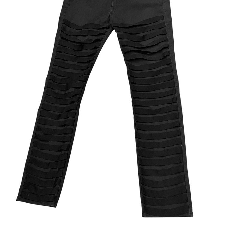 UNDERCOVER 11SS ストレッチコットンフロントベルトスリムパンツ Archive Underman期 G1501 スキニー ボトムス アンダーカバー メンズ