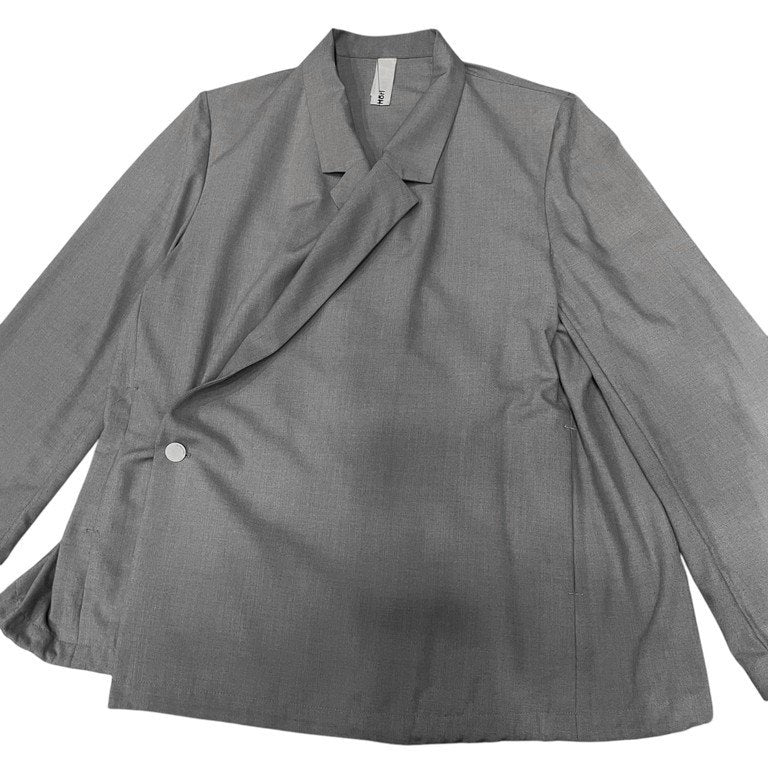 Edwina Horl ポリエステルレーヨンギャバジンカシュクールテーラードジャケット ブルゾン コート アウター エドウィナホール メンズ レディース ユニセックス