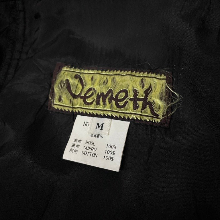 Christopher Nemeth ウールギャバジン股ボタン立体裁断テーパードパンツ Archive ボトムス クリストファーネメス メンズ レディース ユニセックス