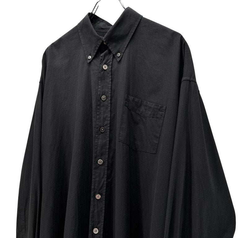 OUR LEGACY BORROWED BD SHIRT BLACK VOILE コットンボイルオーバーサイズボタンダウンシャツ ブラウス トップス アワーレガシー メンズ