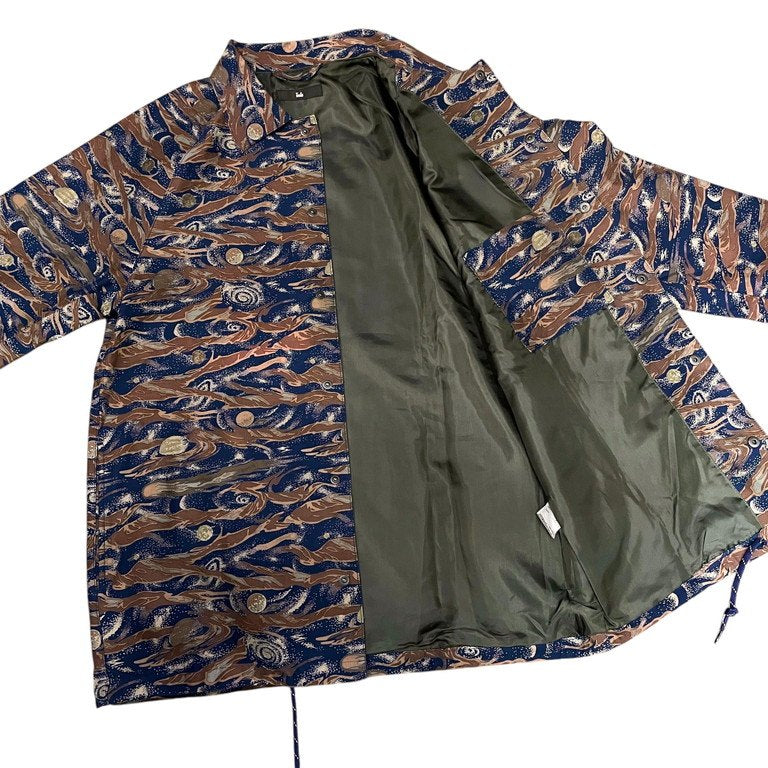 ink SPACE CAMO COACH JACKET スペースカモフラージュコーチジャケット 総柄 宇宙 迷彩 ブルゾン アウター インク メンズ レディース ユニセックス