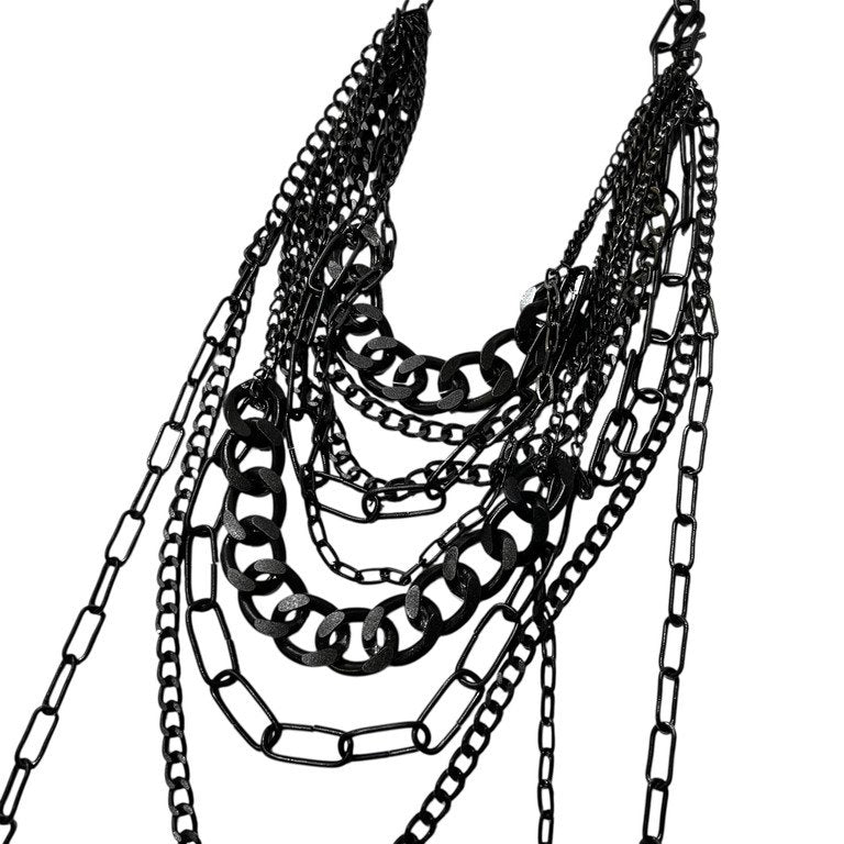 Jean Paul GAULTIER マルチチェーンドレープネックレス 一点物 激レア 希少 Archive 90s 00s JPG 未使用 ペンダント アクセサリー ジャンポールゴルチエ メンズ レディース ユニセックス