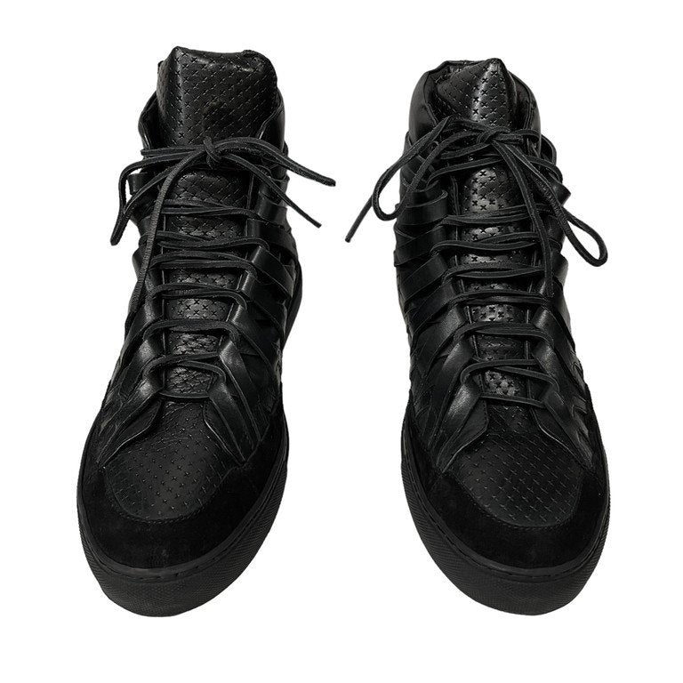 DAMIR DOMA FALCO HIGH TOP SNEAKERS カーフレザーパンチングレースアップハイカットスニーカー シューズ ブーツ 靴 クツ ダミールドーマ ダミールドマ メンズ