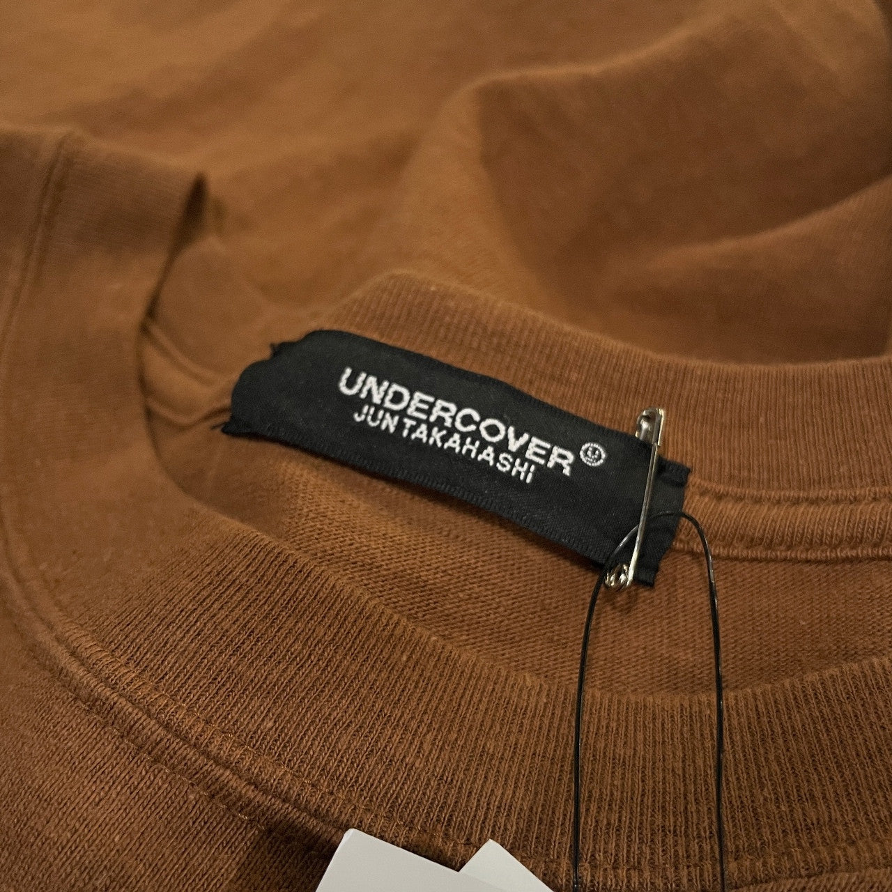UNDERCOVER 25SS Graphic Print Big Tee Brown グラフィックプリントオーバーサイズTシャツ カットソー T-shirt トップス 花 フラワー 定価24,200円 未使用タグ付き アンダーカバー メンズ