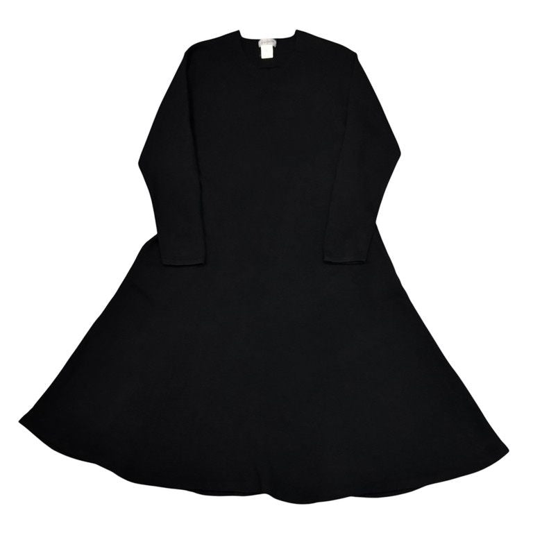 Yohji Yamamoto Femme フレアロングウールニットワンピース 1990s SAMPLE ヨウジヤマモトファム レディース