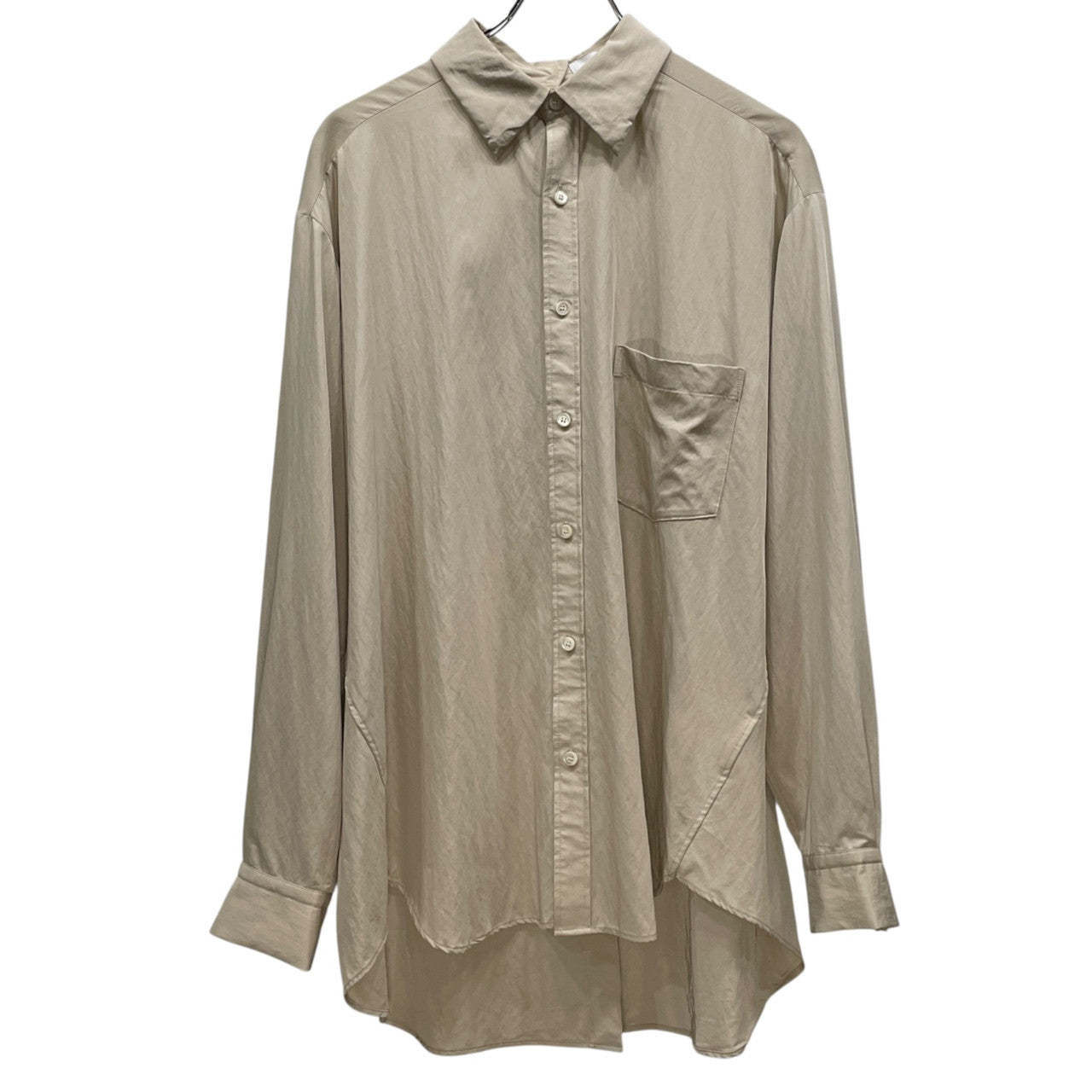 UJOH 24SS Full Open Shirts レーヨンナイロンフルオープンシャツ ブラウス トップス ウジョー メンズ